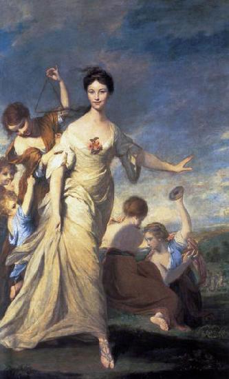 Sir Joshua Reynolds Mrs John Hale oil painting image
